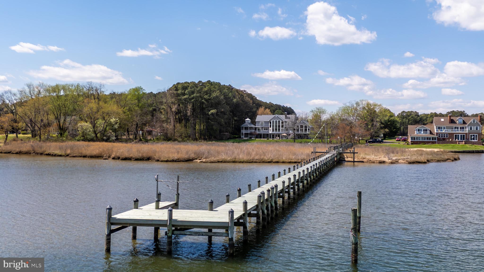 1901 Cox Neck Road Chester, MD 21619 - Photo 12 of 95 View from pier