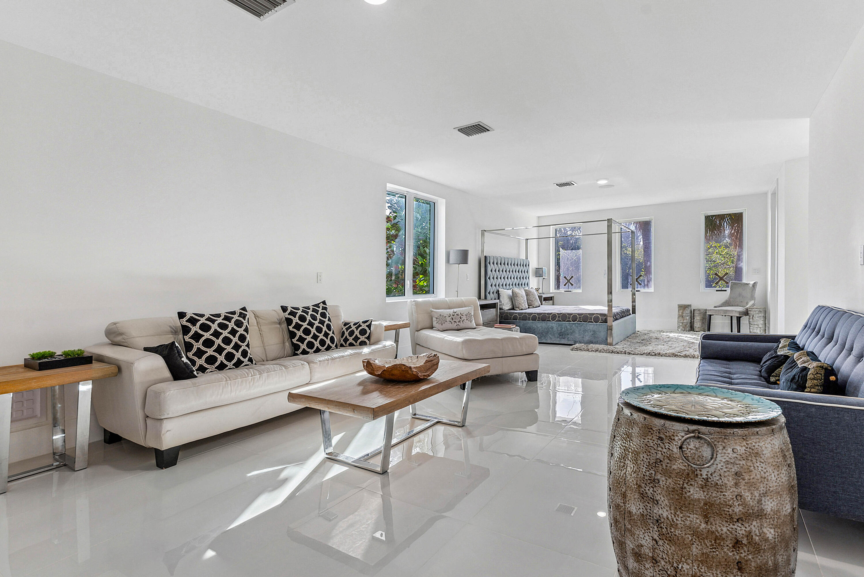 4422 North Hwy A1A Hutchinson Island, FL 34949 - Photo 22 of 86 a living room with furniture and a couch