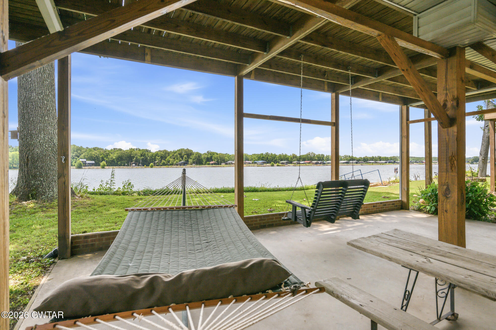 1728 Yarbro Landing Lane Decaturville, TN 38329 - Photo 32 of 44 a view of swimming pool with a patio