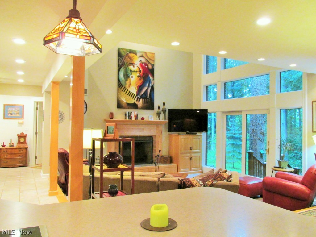 3045 Wile Road Wooster, OH 44691 - Photo 25 of 25 Spacious open floor plan, enjoy the view from the kitchen island into the 2 story great room with an outdoor view and an abundance of natural lighting.