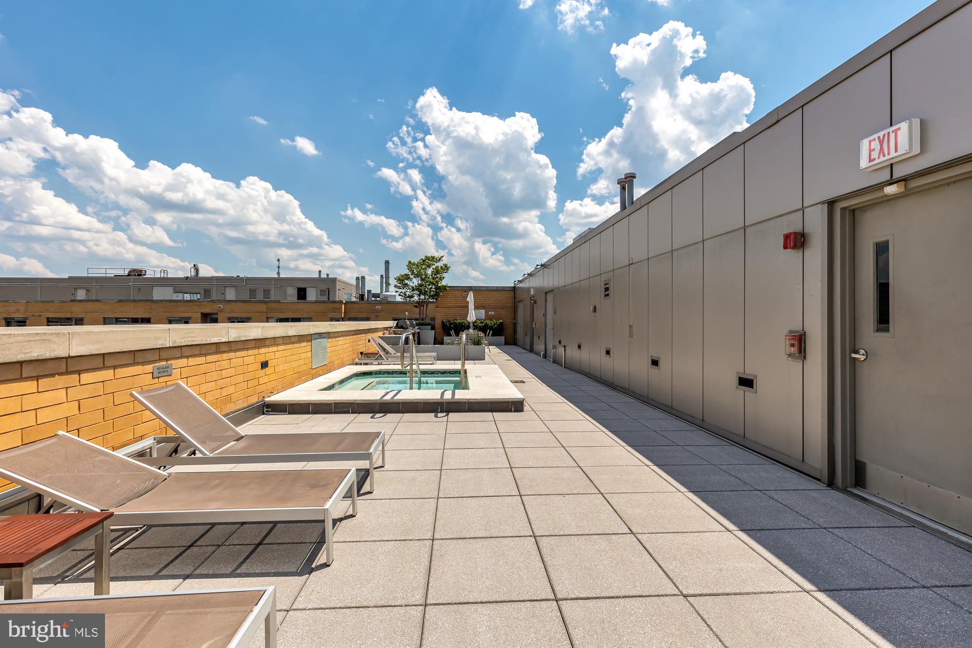 440 L Street Northwest, Unit 809 Washington, DC 20001 - Photo 50 of 50 a view of swimming pool with seating space