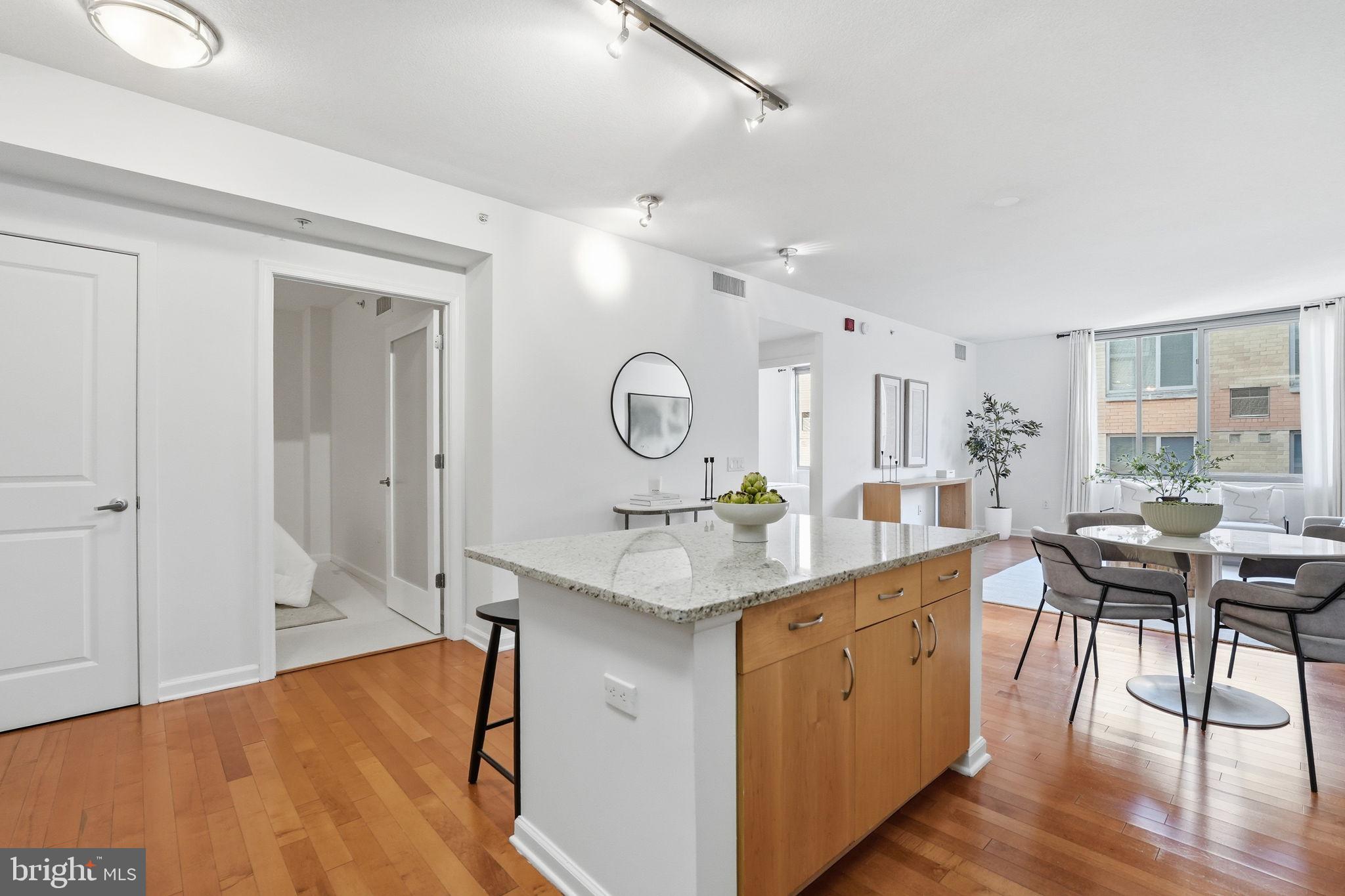 440 L Street Northwest, Unit 809 Washington, DC 20001 - Photo 10 of 50 a very nice looking room with a large window