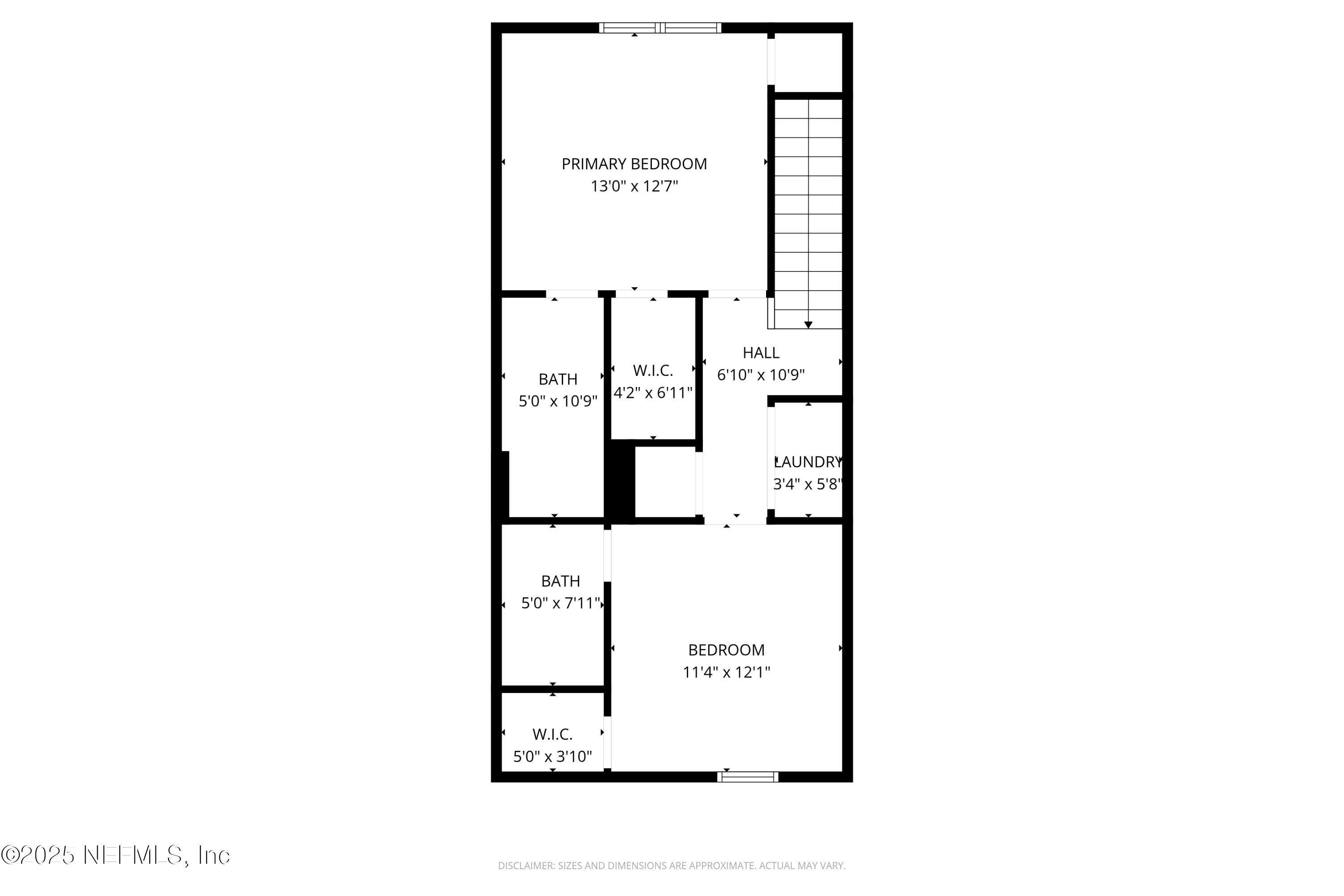 86768 Mainline Road Yulee, FL 32097 - Photo 31 of 31 Second Floor Floorplan