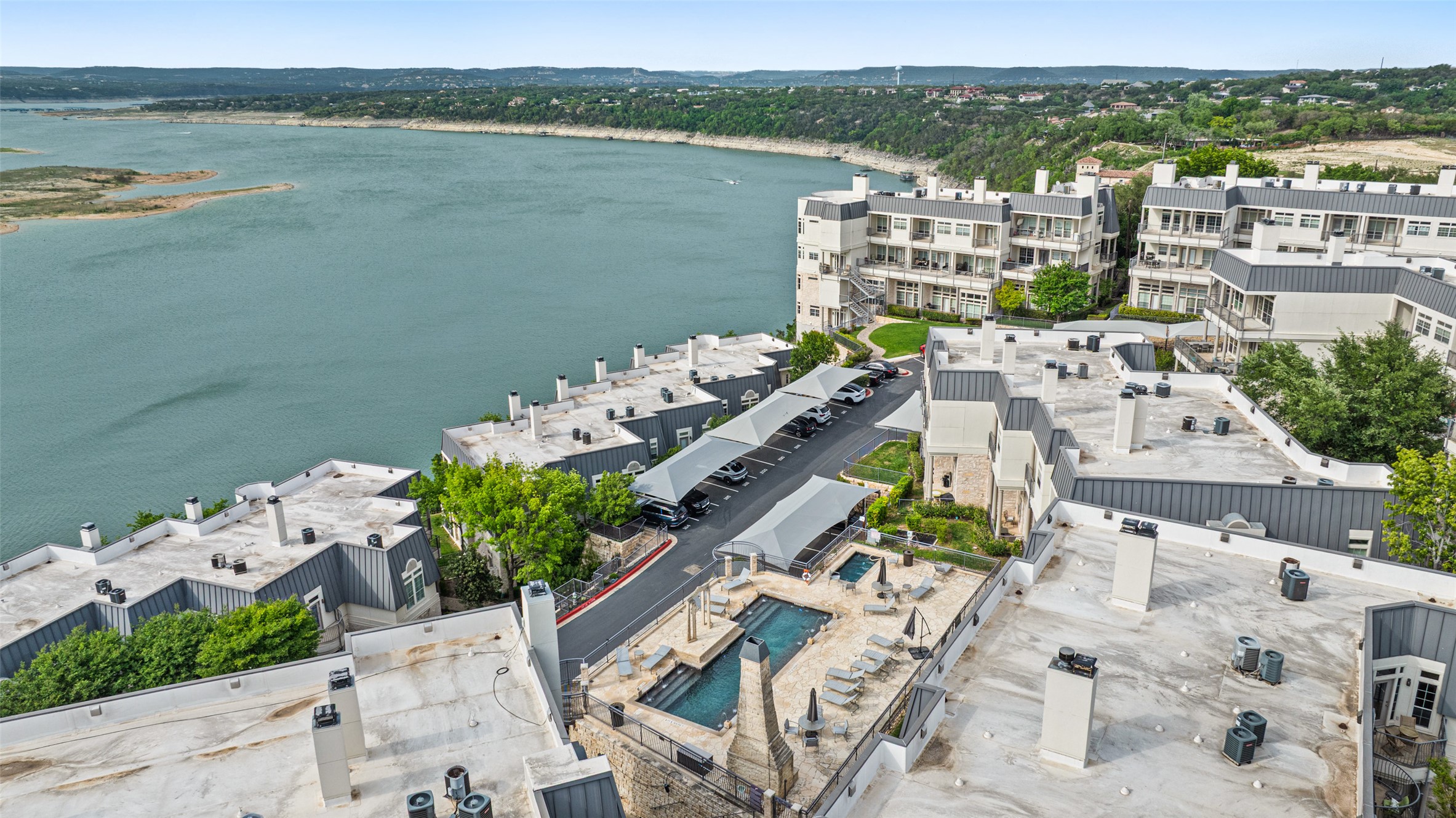 2918 Ranch To Market Road 620, Unit O282 Austin, TX 78734 - Photo 28 of 40 Bird's eye view featuring a water view
