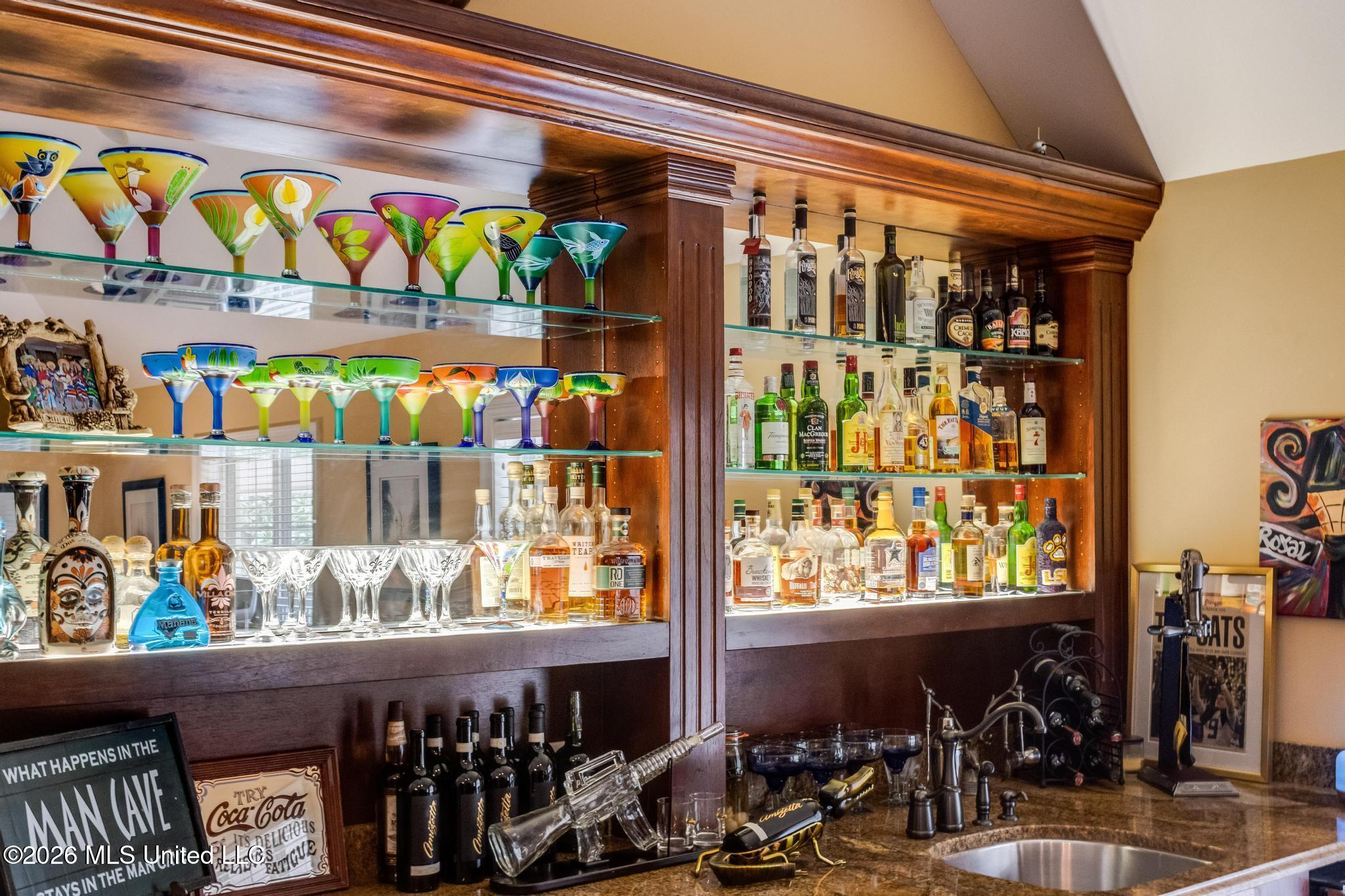 160 Pittman Road Ocean Springs, MS 39564 - Photo 27 of 58 Bar in Man Cave