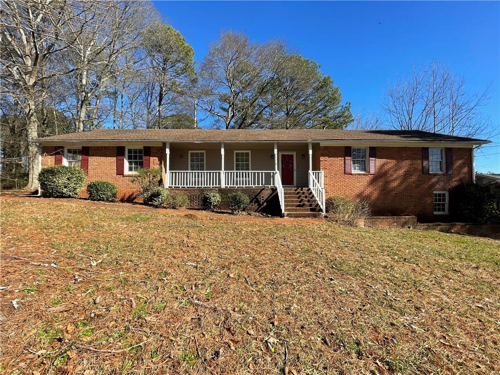 3888 McGill Lane Decatur, GA 30034 - Photo 1 of 1 front view of a house with a yard