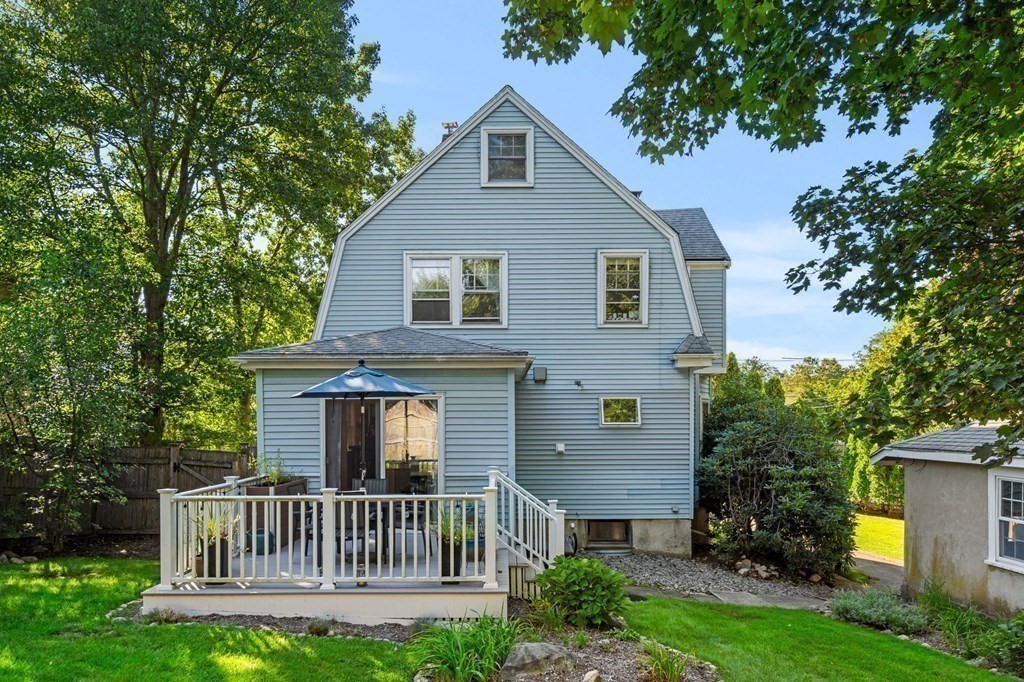 16 Manson Road Needham, MA 02494 - Photo 33 of 34 a front view of a house with garden