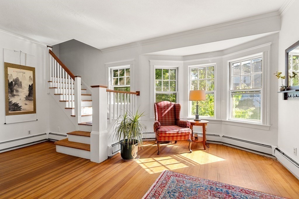 16 Manson Road Needham, MA 02494 - Photo 4 of 34 a living room with furniture and a large window
