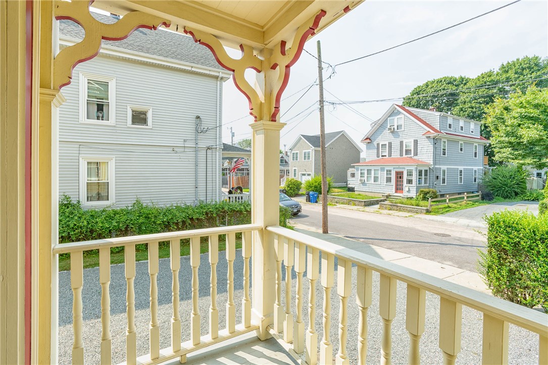51 Annandale Road Newport, RI 02840 - Photo 14 of 22 Porch off of the Kitchen with view to the Driveway