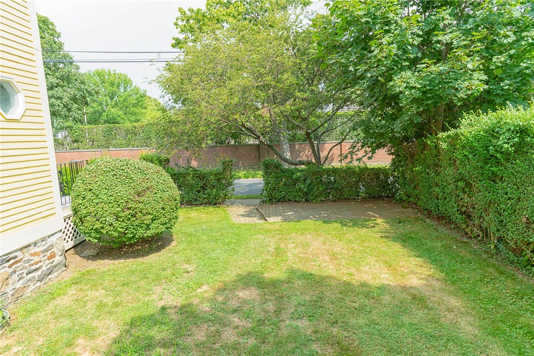 51 Annandale Road Newport, RI 02840 - Photo 15 of 22 View to the Front Yard just off the Private Deck