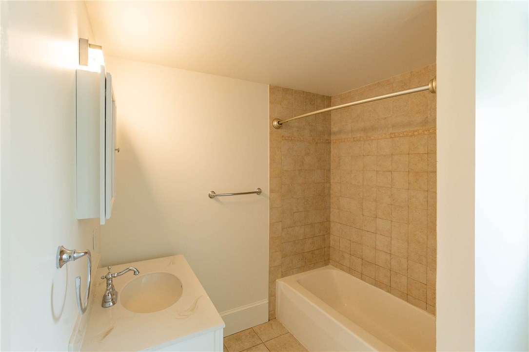 51 Annandale Road Newport, RI 02840 - Photo 18 of 22 Titled Bathtub and Shower with all new Hardward 
Vanity, Lighting and Loo