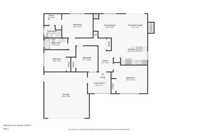 $1,188,888 | 3253 Arthur Avenue, San Jose, CA 95127