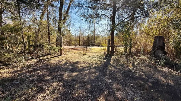 a view of a yard with a house