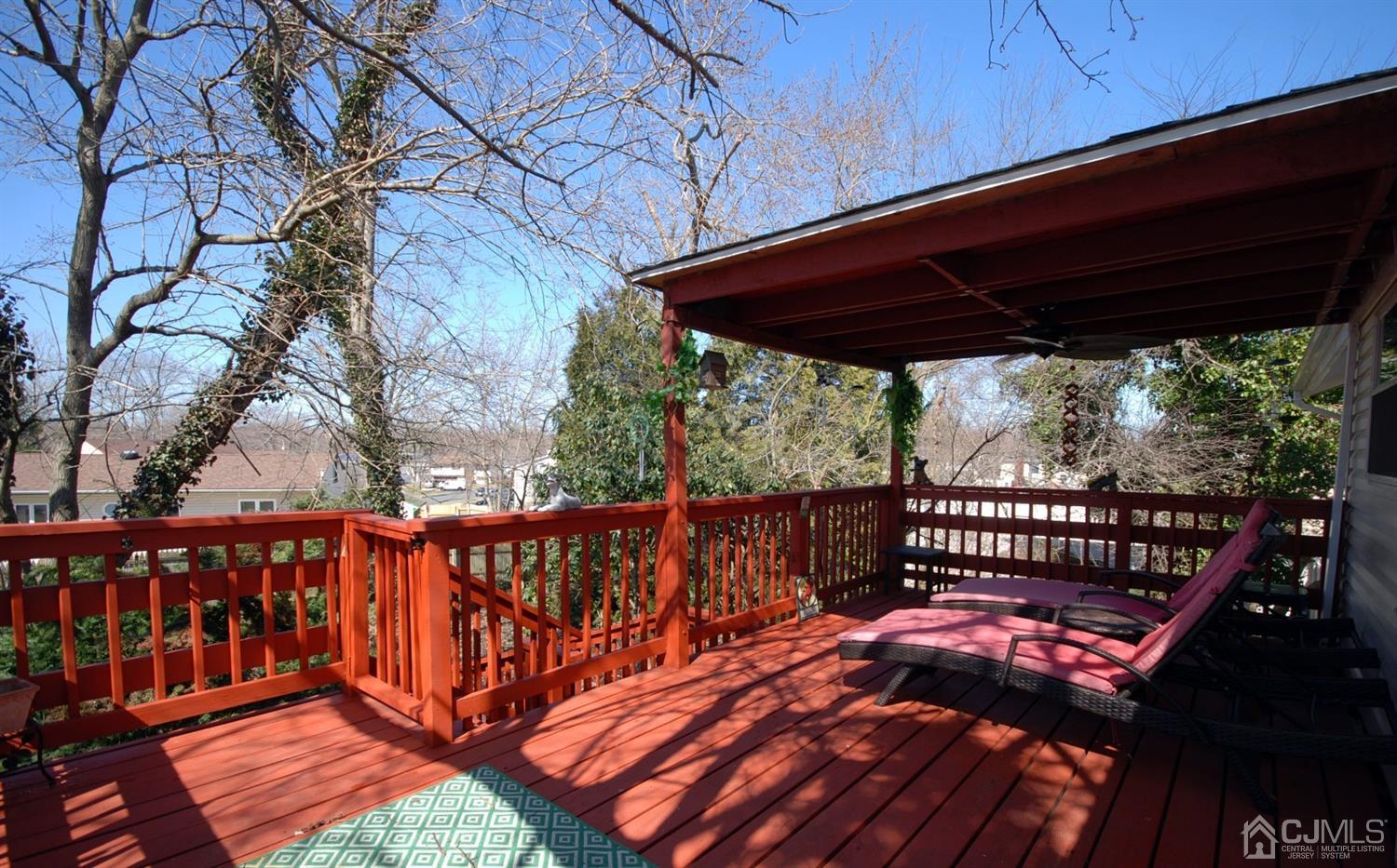 38 Arden Road Old Bridge, NJ 08857 - Photo 28 of 30 Very private deck overlooking the yard