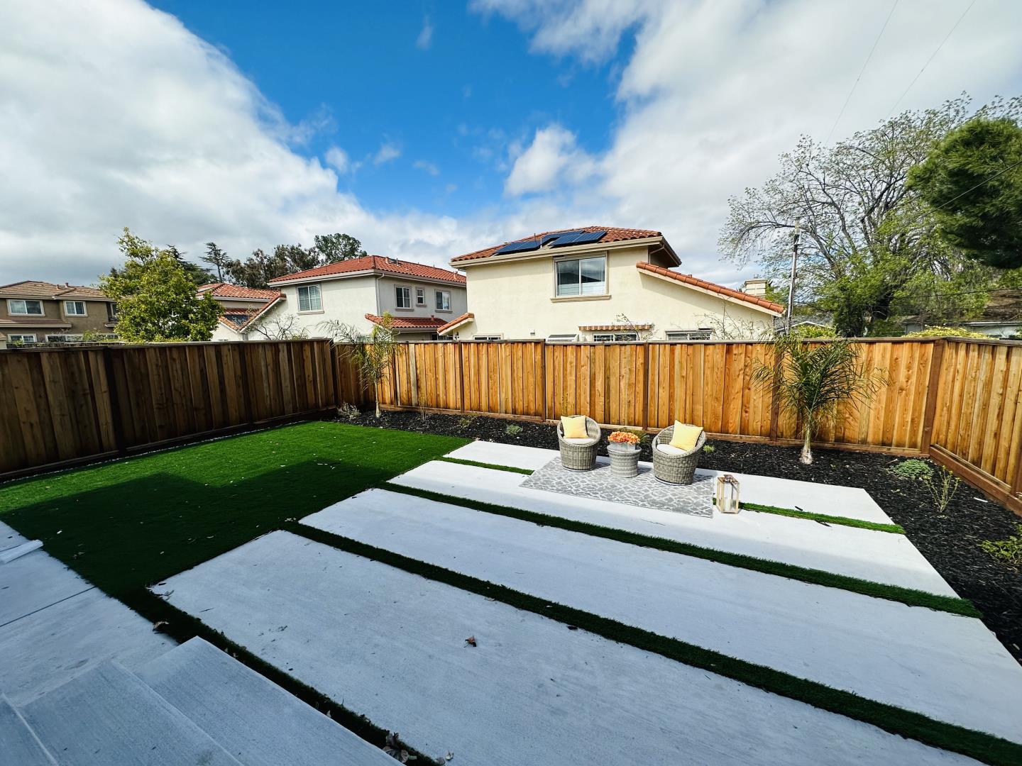 719 East Homestead Road Sunnyvale, CA 94087 - Photo 44 of 47 a view of a house with backyard and sitting area