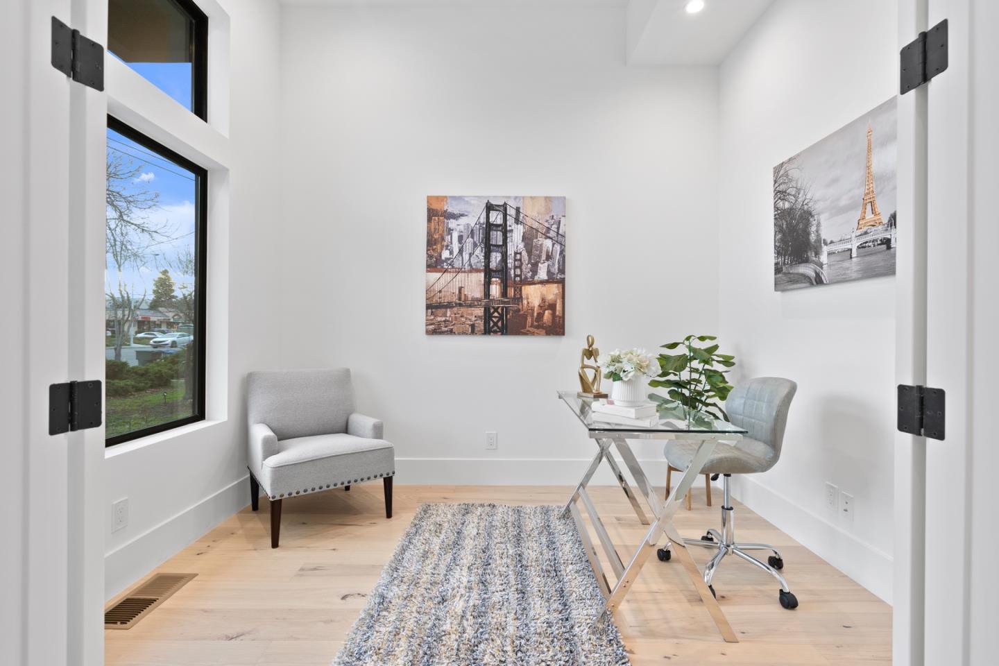 719 East Homestead Road Sunnyvale, CA 94087 - Photo 5 of 47 a living room with furniture and a painting on the wall