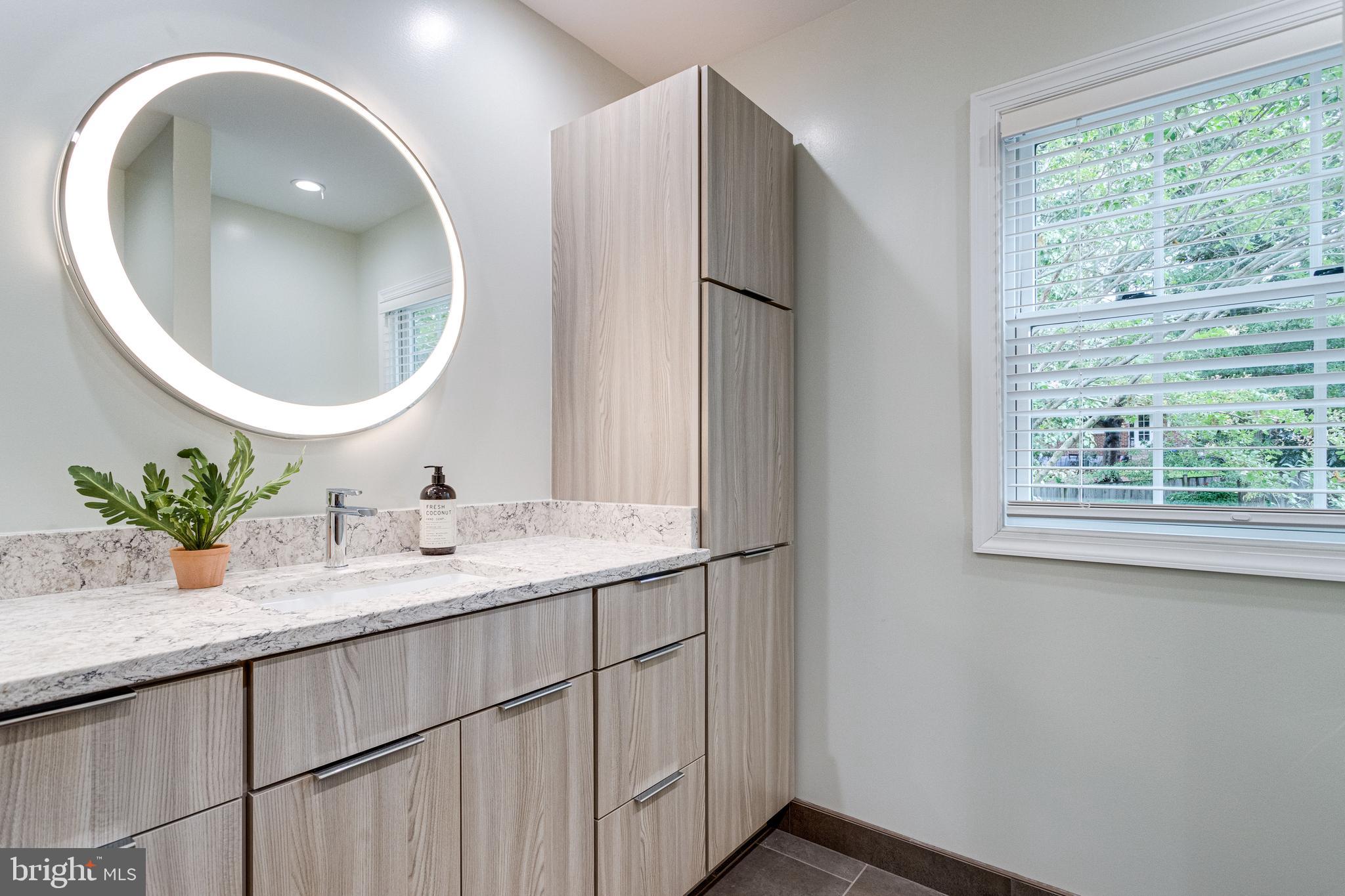 7107 Fort Hunt Road Alexandria, VA 22307 - Photo 44 of 62 Master bathroom with thoughtful storage