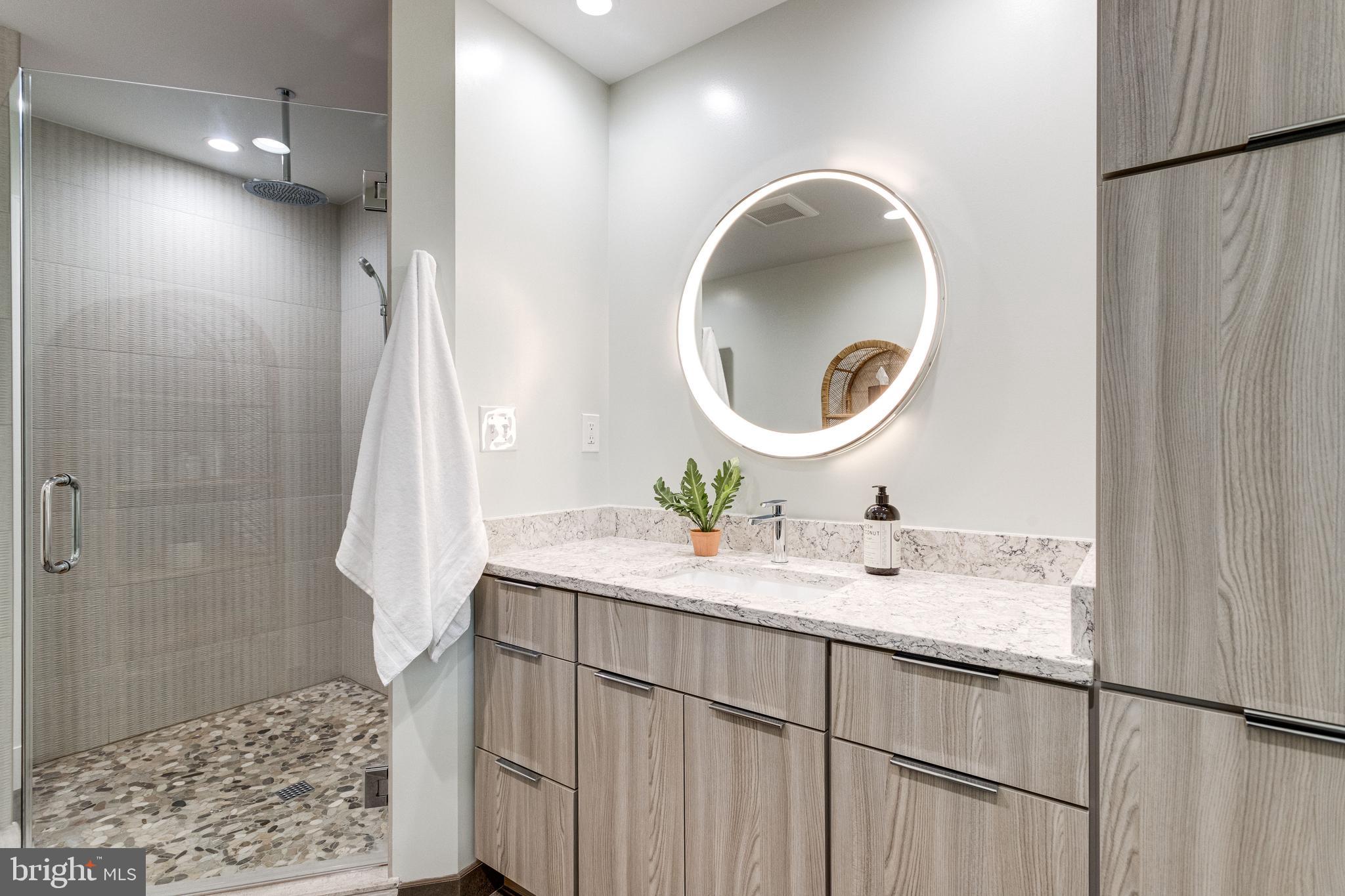 7107 Fort Hunt Road Alexandria, VA 22307 - Photo 45 of 62 Generous walk in shower