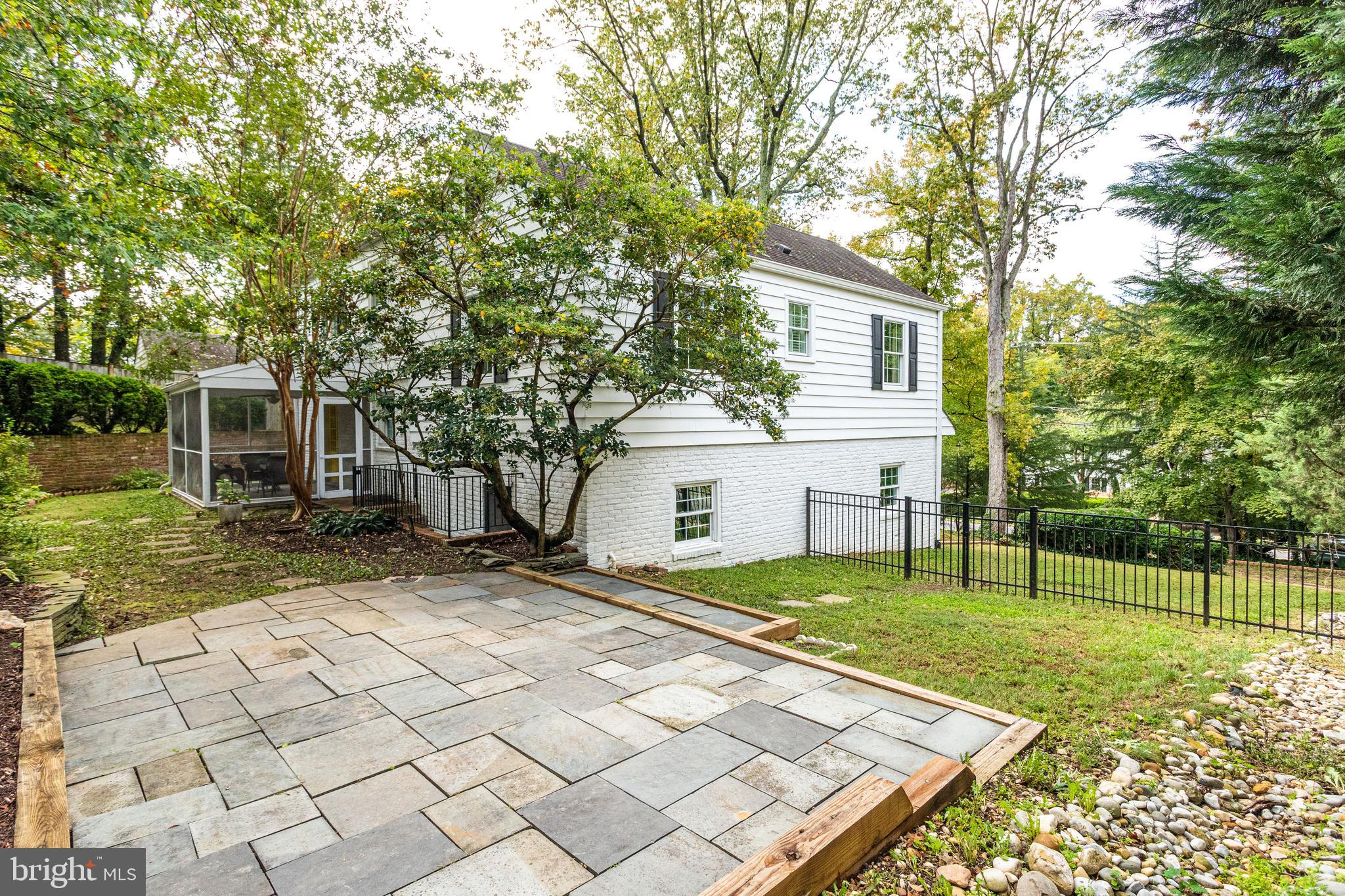 7107 Fort Hunt Road Alexandria, VA 22307 - Photo 56 of 62 Flagstone patio