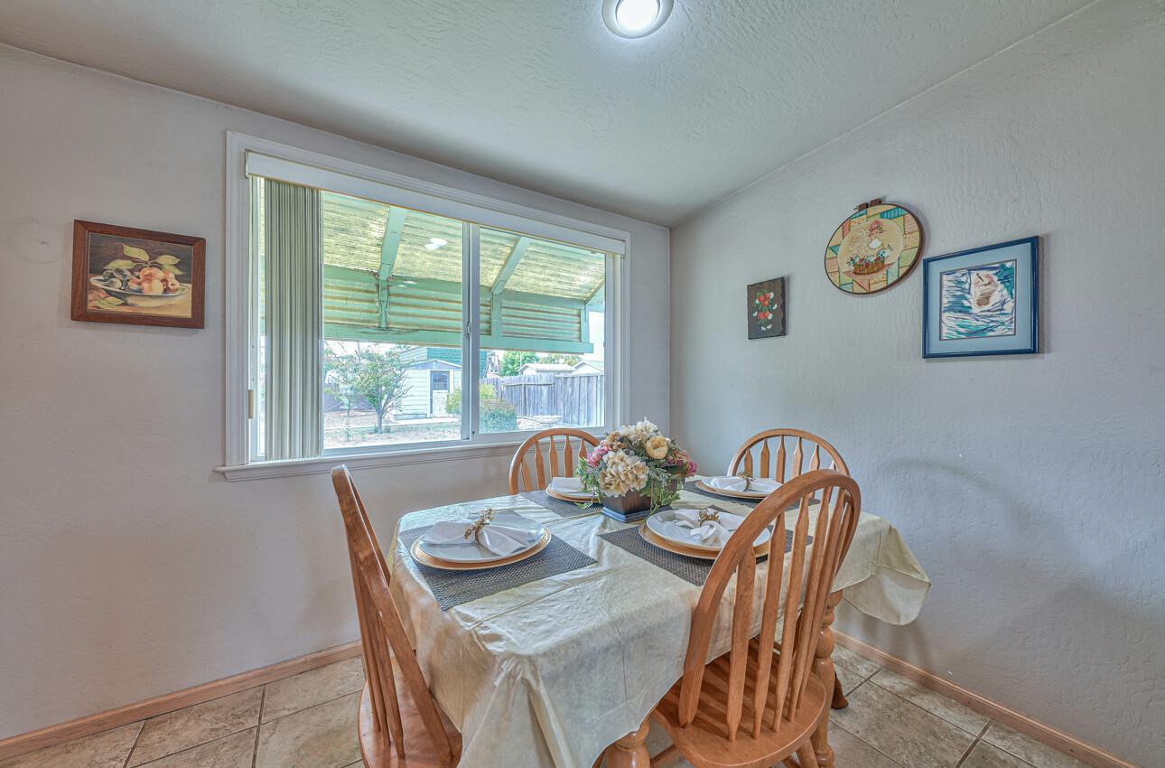 759 Middlefield Road Salinas, CA 93906 - Photo 11 of 26 a view of a dining room with furniture window and outdoor view