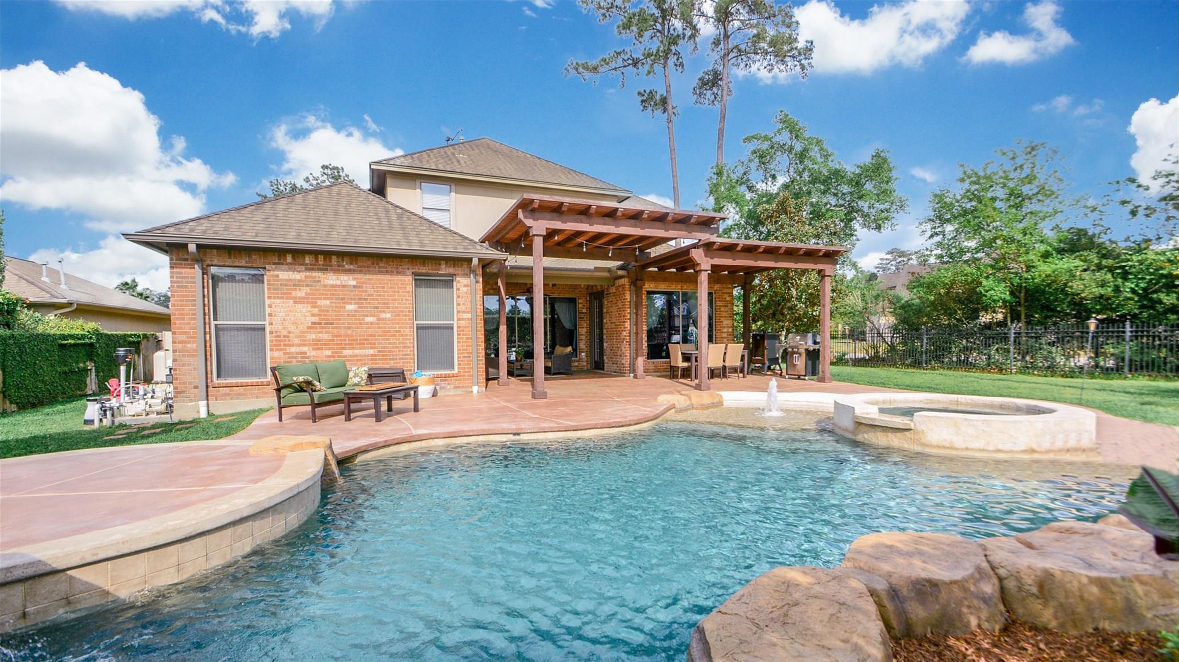 25207 Hideaway Run Drive Spring, TX 77389 - Photo 46 of 49 Check out this backyard oasis!!!
