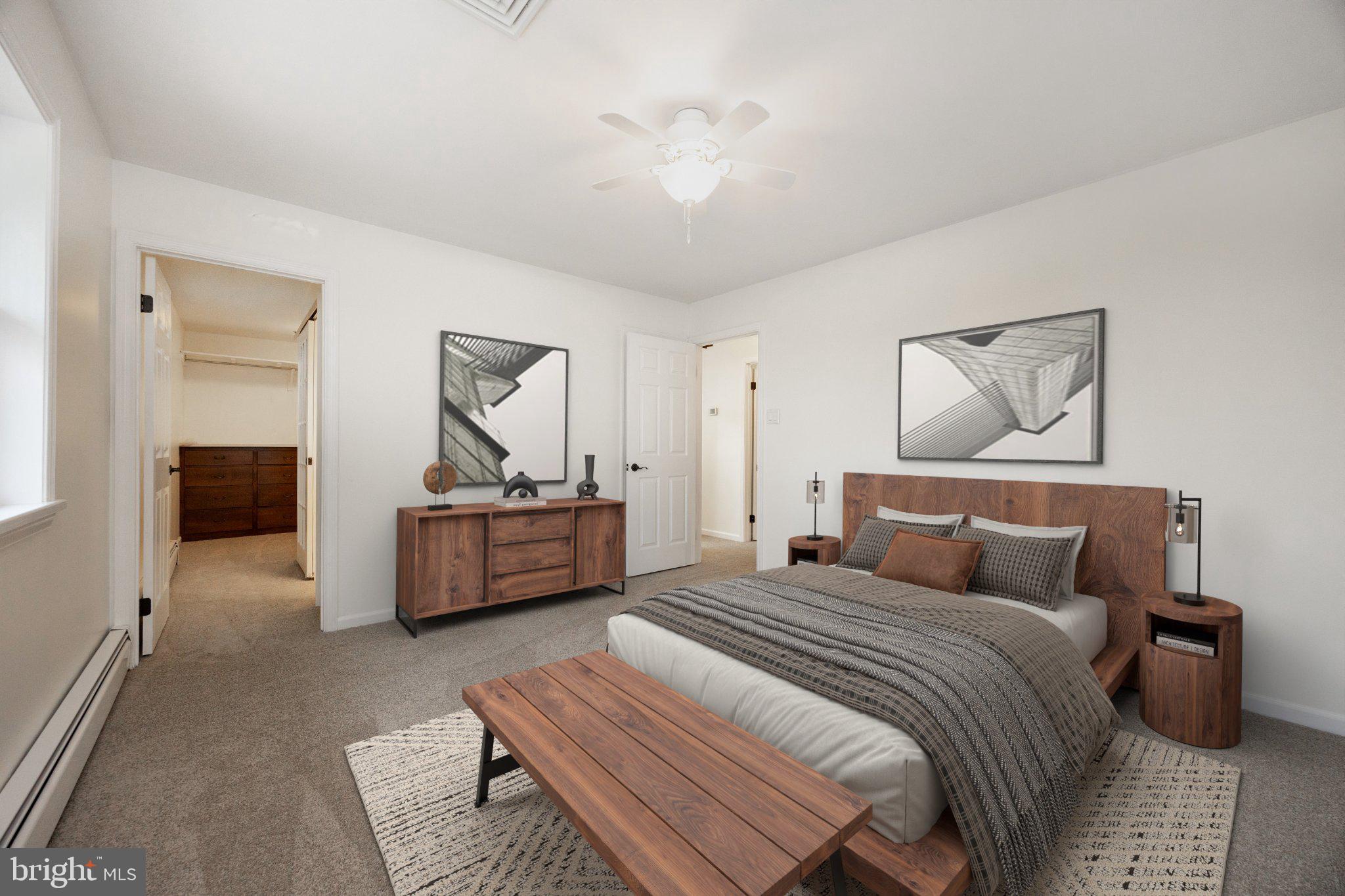 1241 Sheep Hill Road Pottstown, PA 19465 - Photo 19 of 55 Serene bedroom with modern accents.