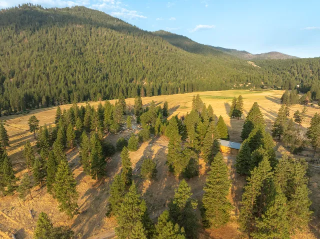 a view of lake and mountain