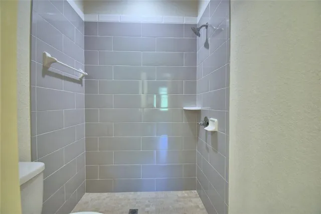 a view of a yard from a window