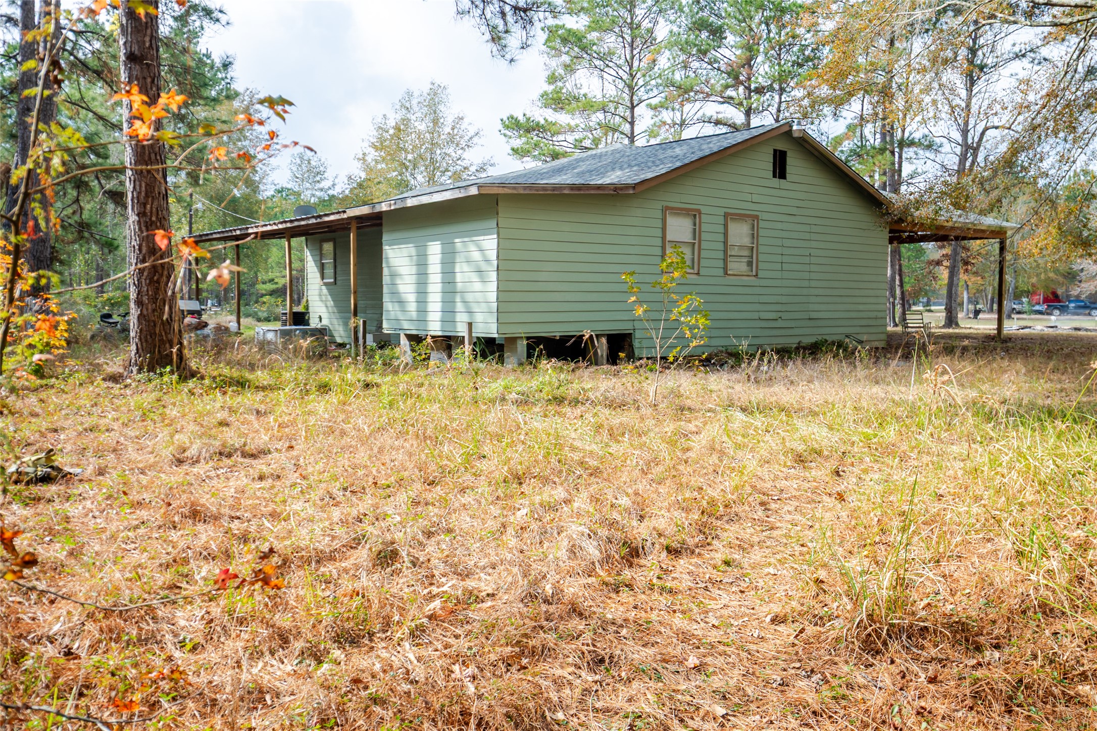 800 Butler Drive Cleveland, TX 77328 - Photo 2 of 11 a backyard of a house with lots of green space