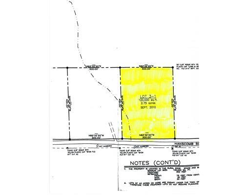 2.75-ac Hanscomb School Road Limington, ME 04049 - Photo 1 of 1 Plat Map.