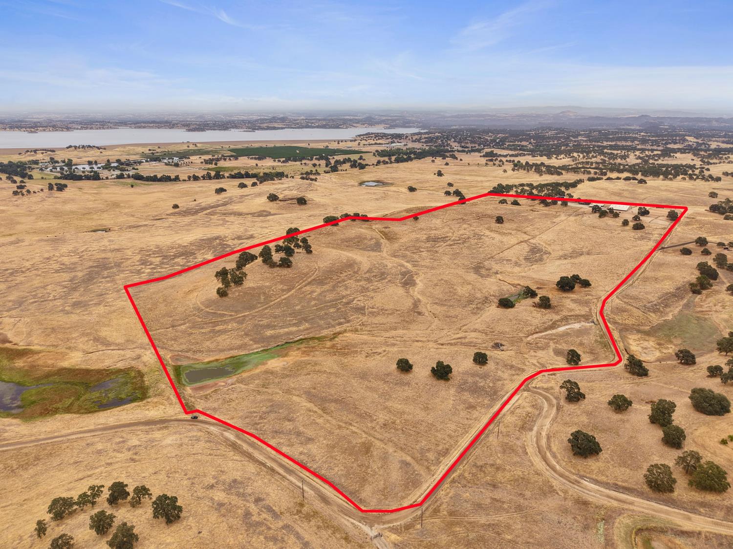 21754 North Cord Road Clements, CA 95227 - Photo 38 of 60 an aerial view of residential houses with outdoor space
