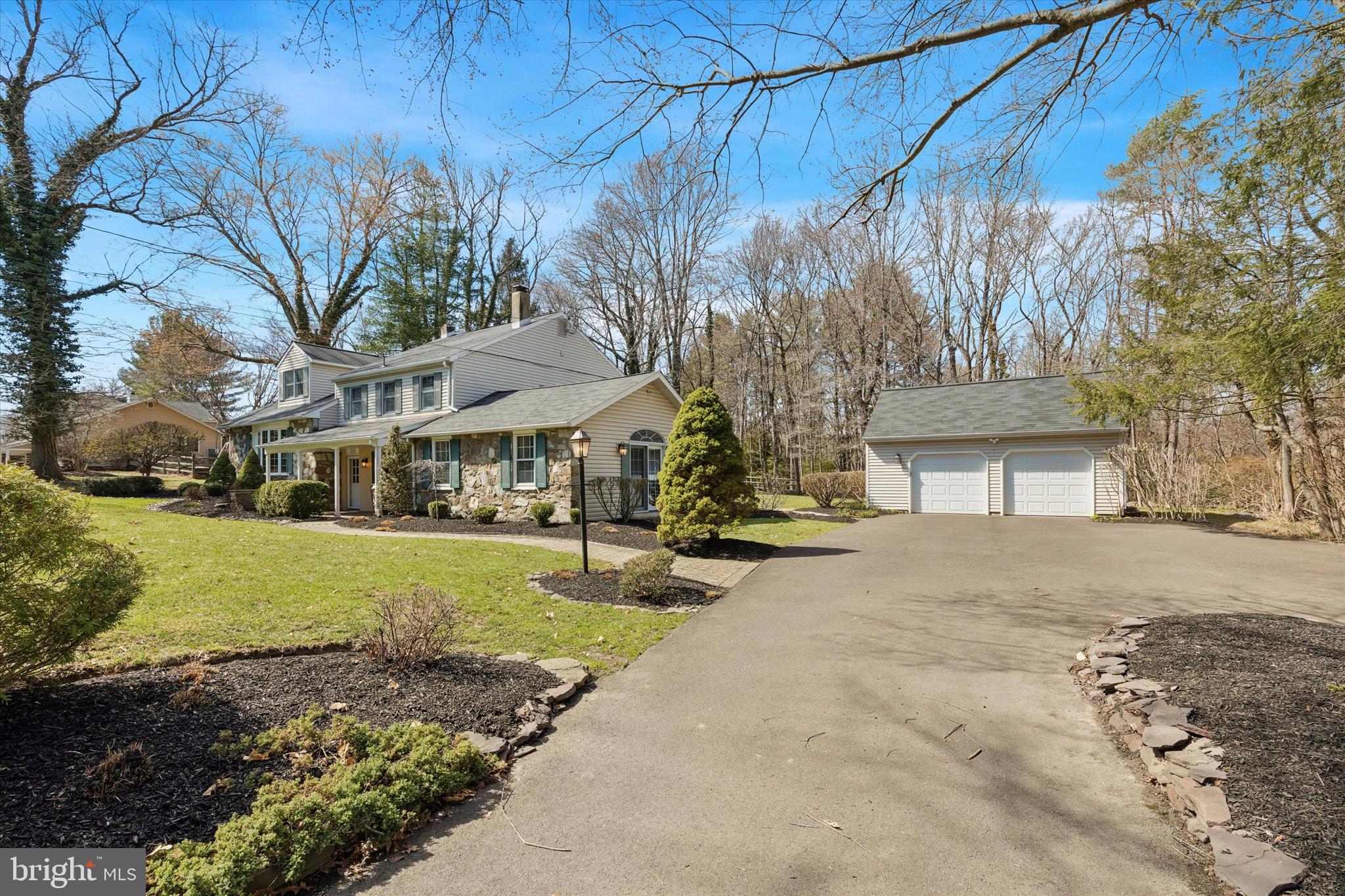 2312 Turk Road Doylestown, PA 18901 - Photo 2 of 35 Exterior Front / Detached 2 Car Garage