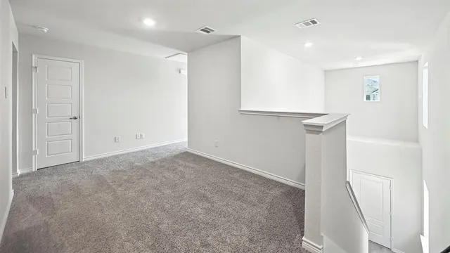 a view of empty room