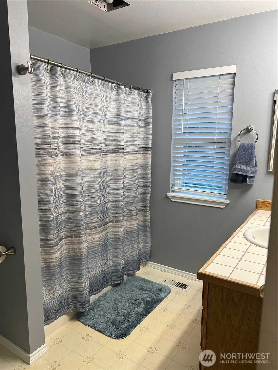 4006 Peters Lane Anacortes, WA 98221 - Photo 5 of 10 a bathroom with a sink and a shower