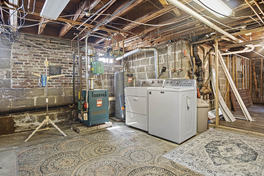 56 Summer Street Saugus, MA 01906 - Photo 23 of 29 a utility room with dryer and washer