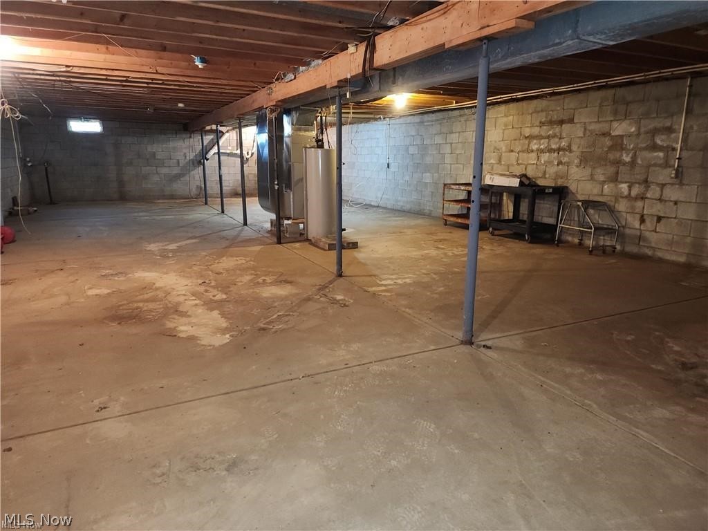10345 Marne Road Frazeysburg, OH 43822 - Photo 39 of 50 Basement with heating utilities and gas water heater