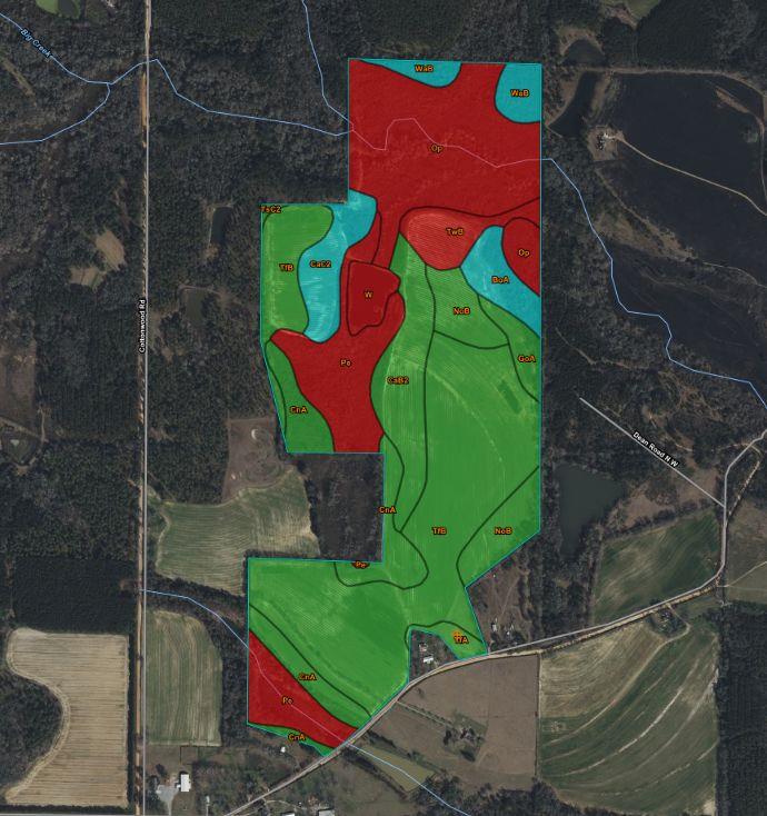 1626 Big Creek Road Meigs, GA 31765 - Photo 11 of 56 64% Farmland Soils