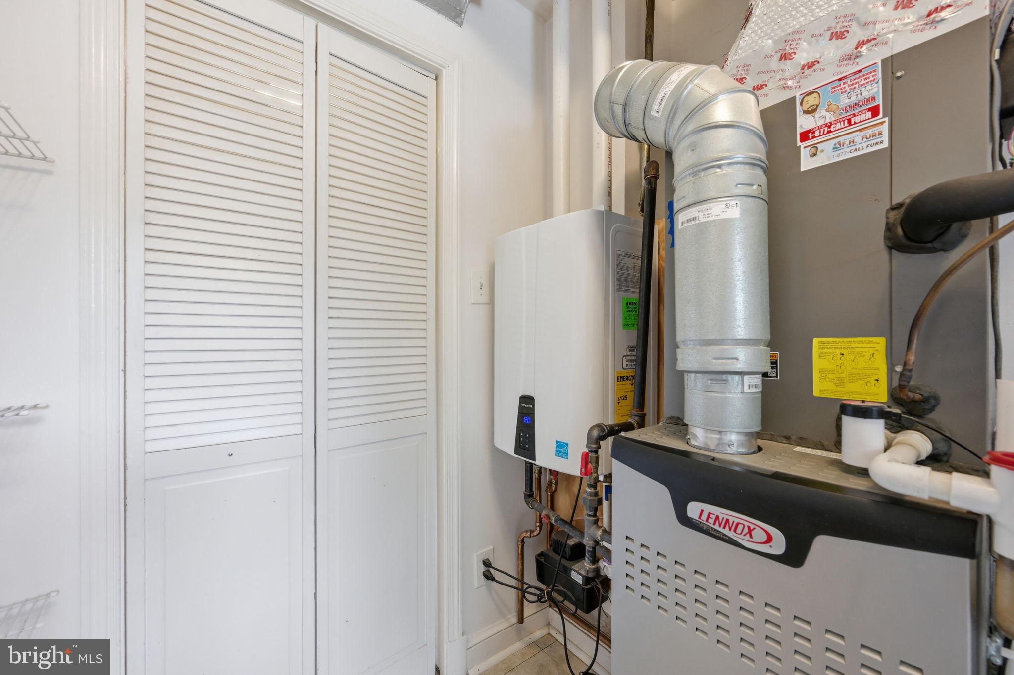 2204 Prichard Road Silver Spring, MD 20902 - Photo 13 of 28 Tankless water heater/ 17 SEER central A/C