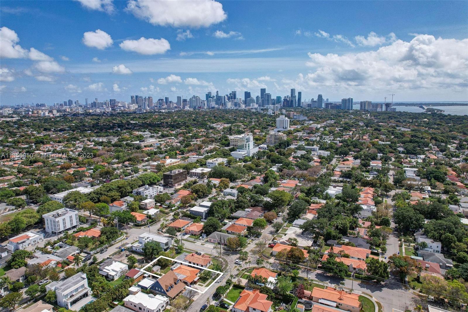 1911 Southwest 23rd Street Miami, FL 33145 - Photo 43 of 48 an aerial view of a city