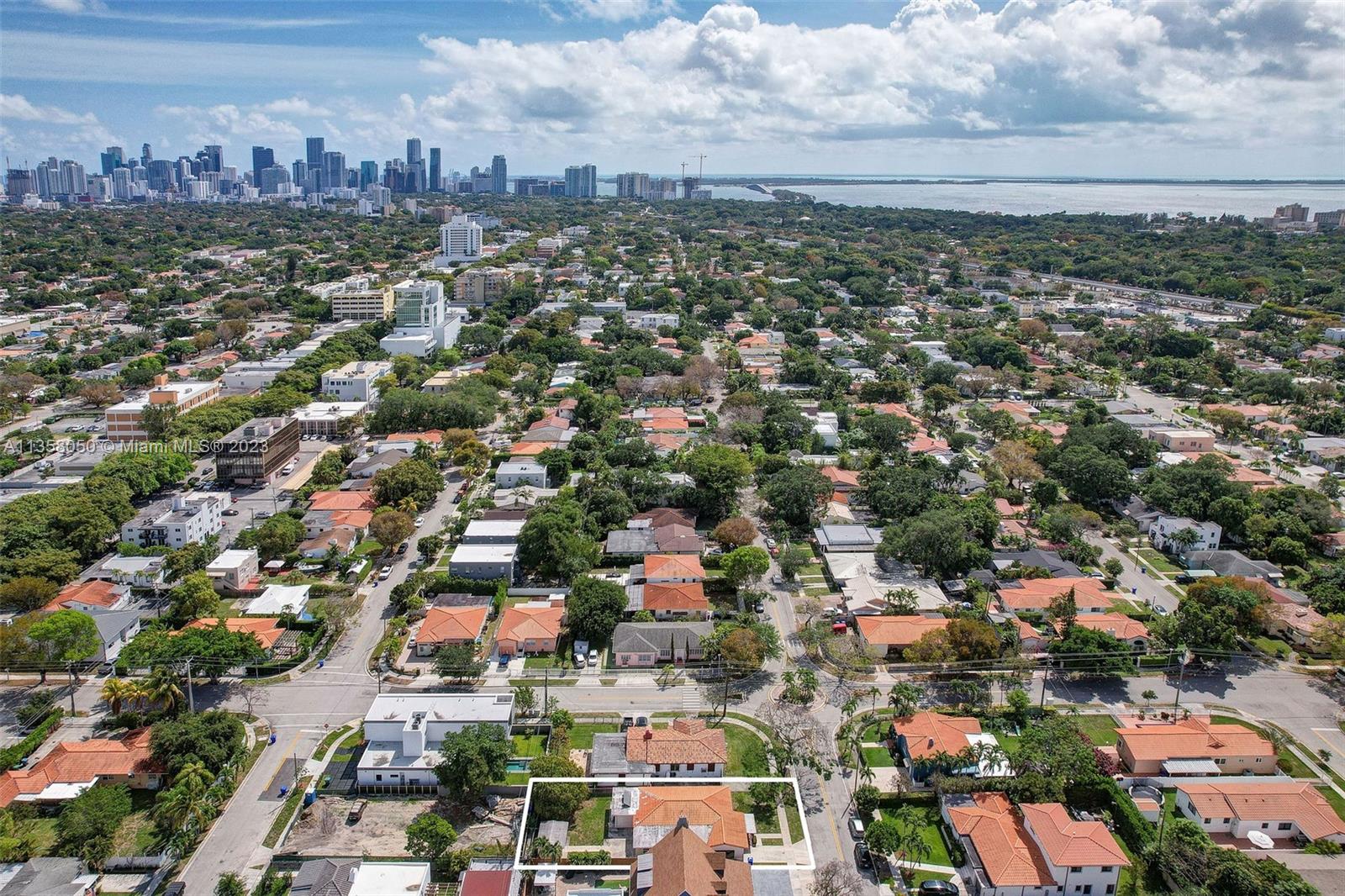 1911 Southwest 23rd Street Miami, FL 33145 - Photo 44 of 48 an aerial view of a city