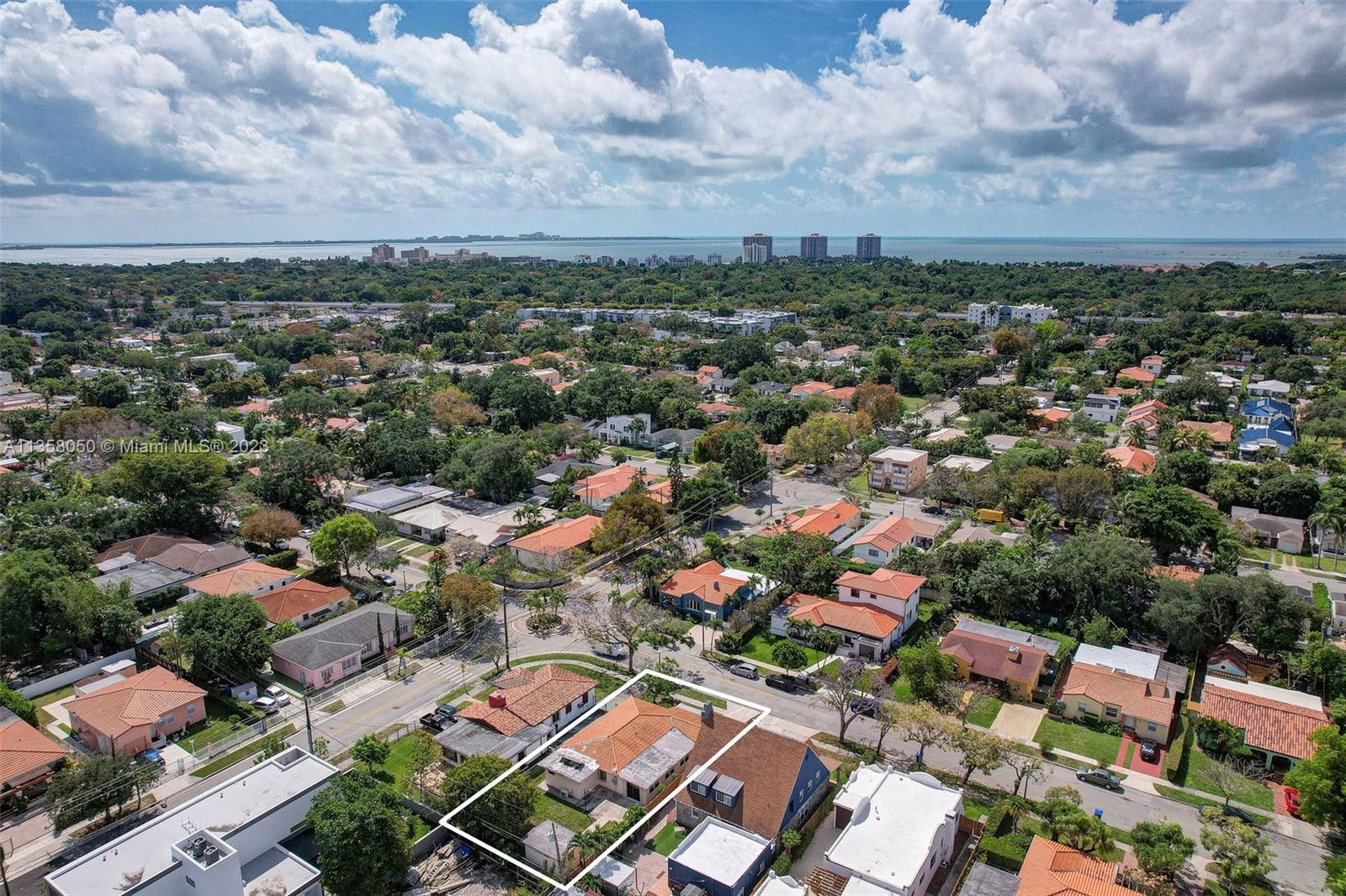 1911 Southwest 23rd Street Miami, FL 33145 - Photo 45 of 48 an aerial view of a city