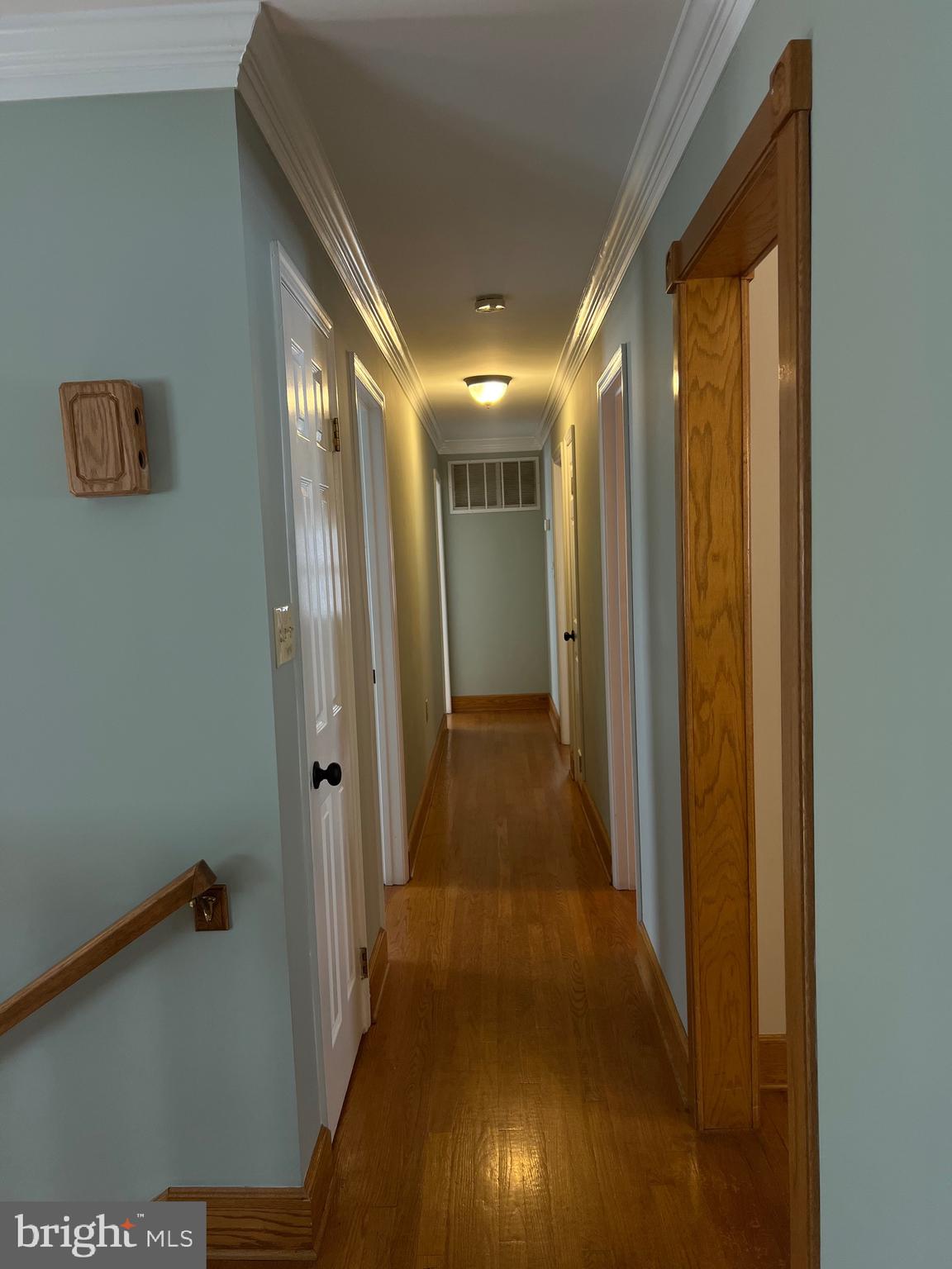 2205 Back Road Woodstock, VA 22664 - Photo 19 of 87 Hallway with Crown Molding