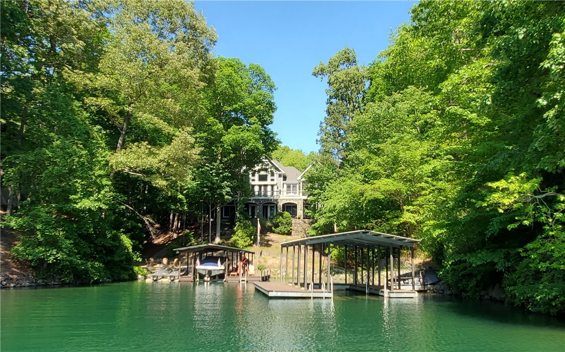 606 Wind Flower Drive Sunset, SC 29685 - Photo 11 of 49 Enjoy TWO docks!