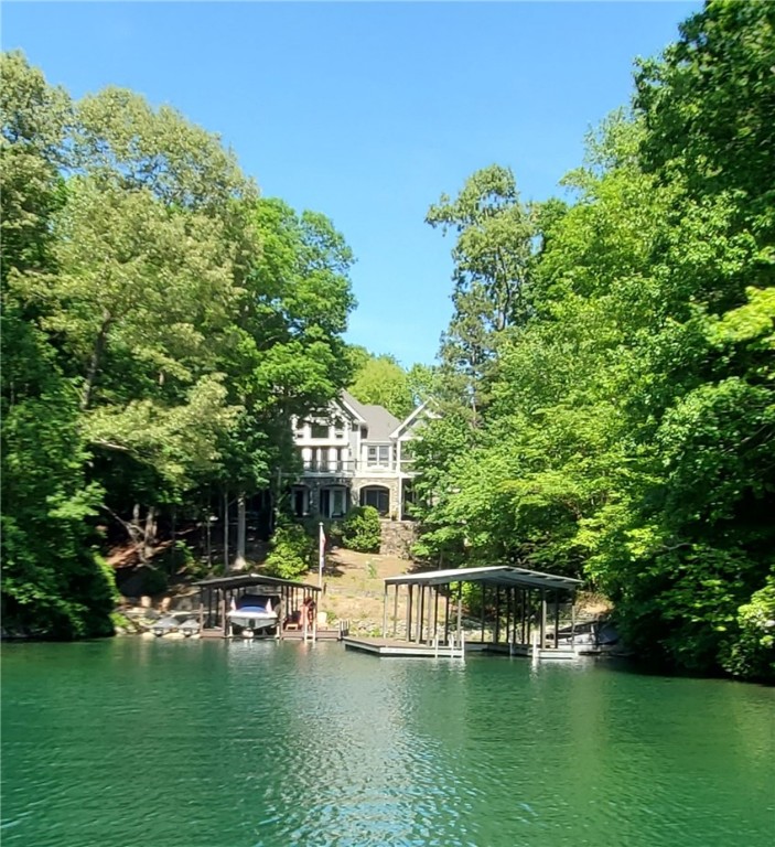 606 Wind Flower Drive Sunset, SC 29685 - Photo 9 of 49 Second dock for guests or guesthouse!