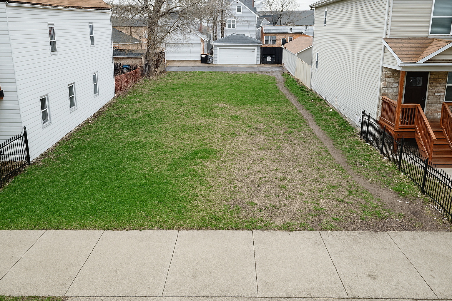 2457 West 46th Place Chicago, IL 60632 - Photo 6 of 9 a view of backyard with outdoor seating