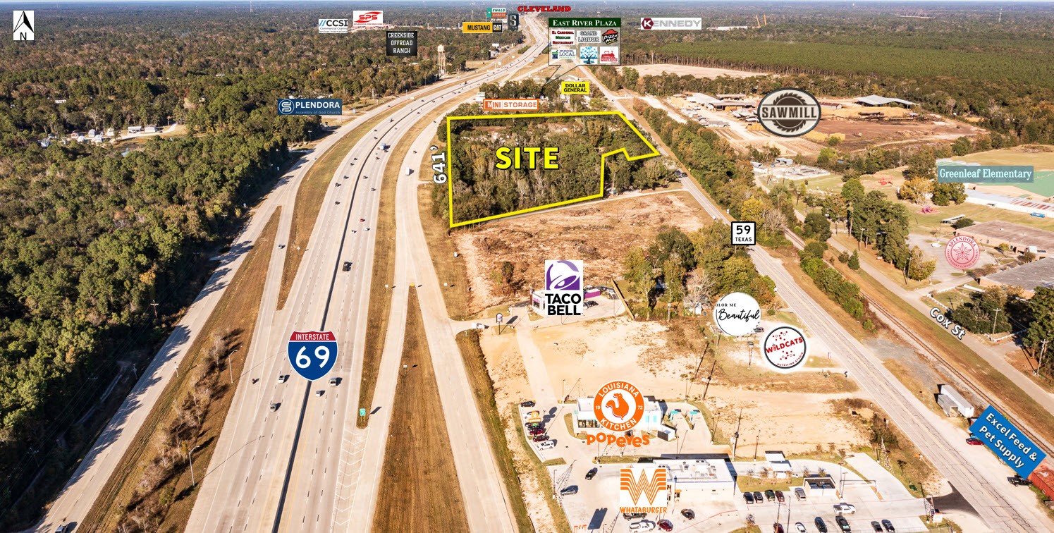 14144 Old Highway 59N Splendora, TX 77372 - Photo 24 of 24 a view of a swimming pool with a lake view