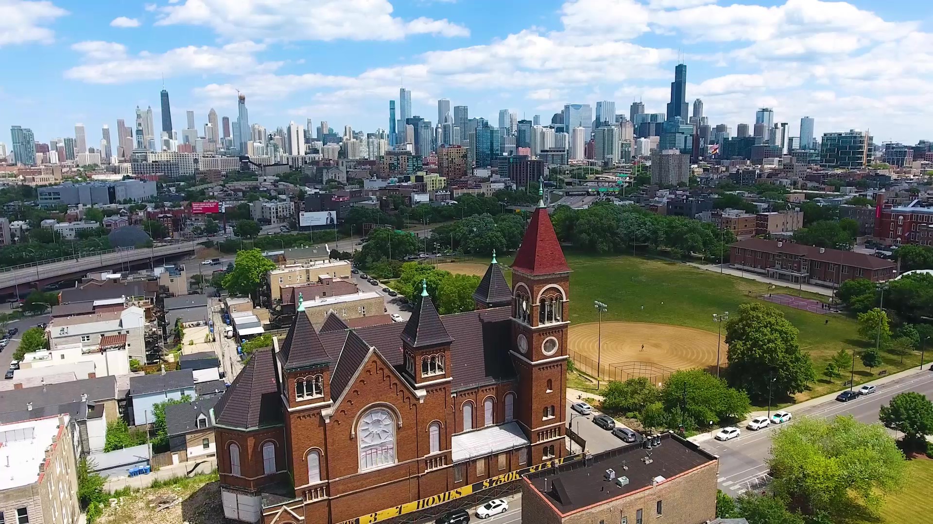 1356 West Chestnut Street, Unit 203 Chicago, IL 60642 - Photo 8 of 15 a view of a city