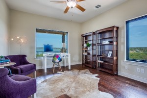 214 Peninsula Drive Burnet, TX 78611 - Photo 30 of 44 a living room with furniture and wooden floor