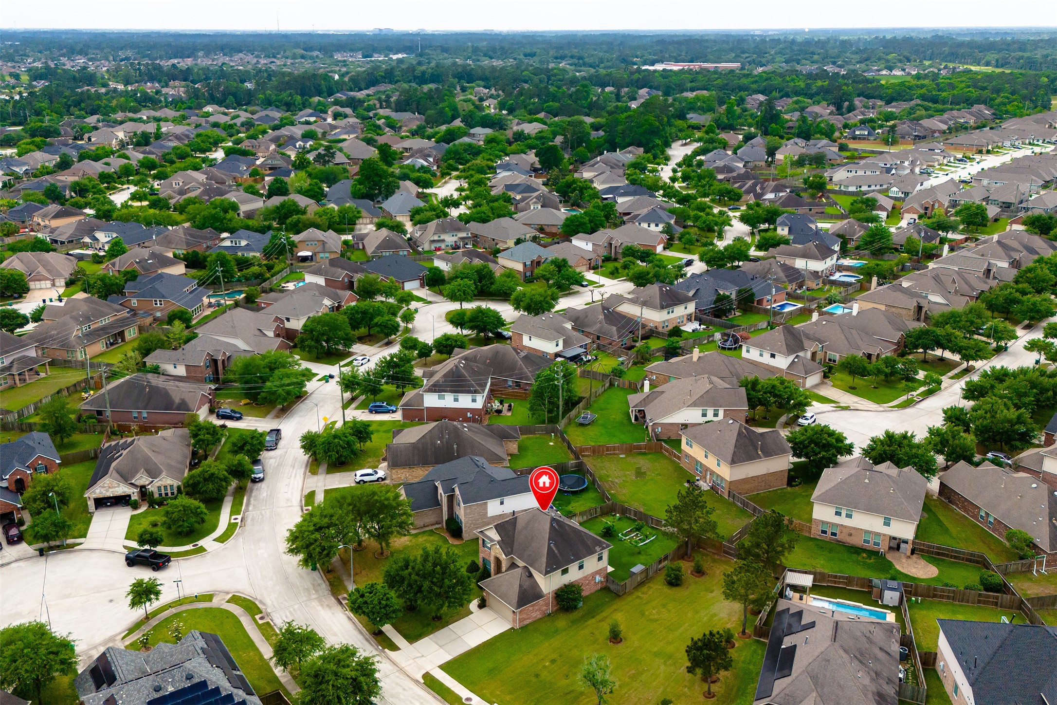 3643 Avalon Spring Lane Spring, TX 77386 - Photo 37 of 40 Aerial View