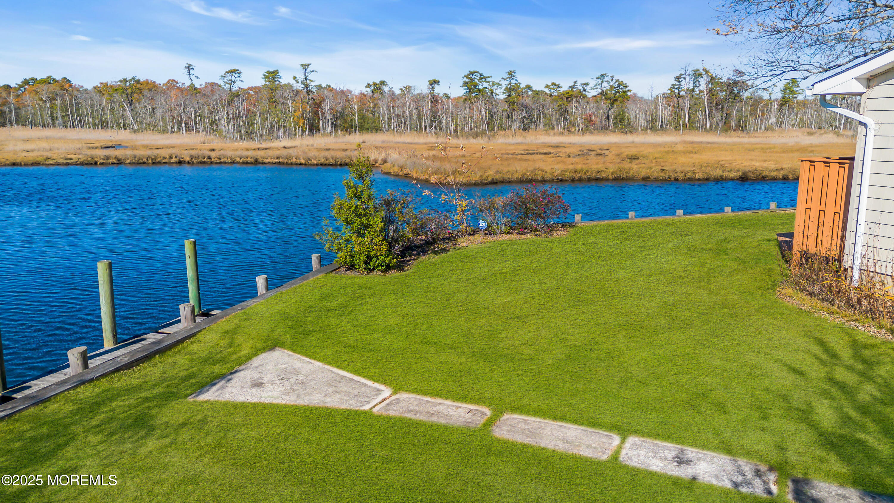 607 Ranger Drive Forked River, NJ 08731 - Photo 19 of 38 a view of yard with swimming pool and trees